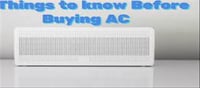 Are you going to buy AC? Remember these things!